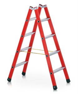 Двухсторонняя диэлектрическая стремянка Zarges Z600 2х8 41168 - фото 100221