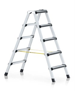 Двухсторонняя анодированная стремянка Zarges Z600 2x3 41432 - фото 100280