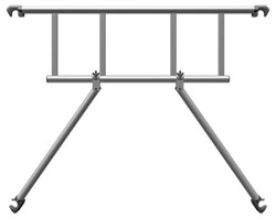 Заходящие вперед перила Zarges длиной 1,80 м 42837 - фото 100461