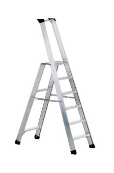Алюминиевая стремянка Zarges Z500 6 ступеней 40336 - фото 101322