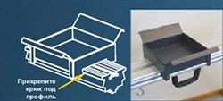 Лоток для стружки для трубного складного верстака Exact PipeBench 170 - фото 101681