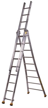Алюминиевая трехсекционная лестница Centaure T3 3х8 410308 - фото 101941