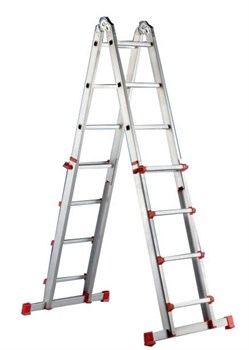 Телескопическая шарнирная лестница Svelt Scalissima Light 2х8 SCALISSIMAL8 - фото 102949