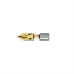 Крестовая бита Witte TIN 1/4" РН 2х25 мм 28422 - фото 10477