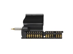 Набор бит Witte Combit-Box 17 Standart Bitflex PH/PZ + Torx + шлиц + битодержатель 27772 - фото 106374
