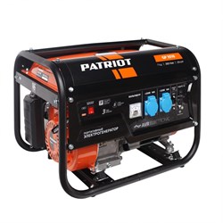 Бензиновый генератор PATRIOT GP 3510 - фото 106947