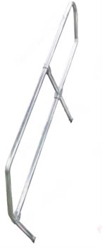 Второй поручень для трапа с платформой Krause 60°/6 ступеней 823755 - фото 10996