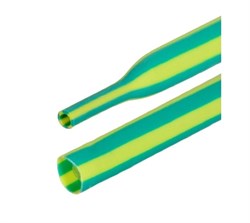 Термоусадочная трубка Передовик 8/4 желто-зеленая 36044 - фото 134835