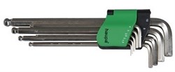 Набор шестигранных ключей Haupa 1/16"-3/8" со сферической головкой 100967 - фото 139482