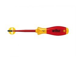 35396 Wiha Отвертка SoftFinish electric slimFix Pozidriv PZ2 x 100 mm (серия 3241) - фото 142876