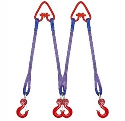 Двухветвевый текстильный строп TOR 6 м 10 т - фото 154843