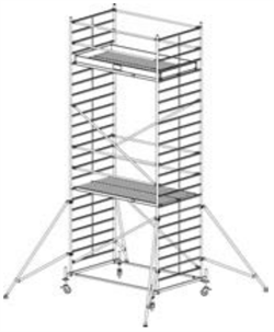 Алюминиевая вышка-тура Krause Stabilo 50 7,4м 745248 - фото 157198