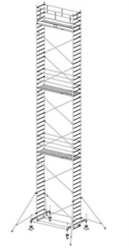 Алюминиевая вышка-тура Krause Stabilo 100 14,4м 741158 - фото 157225