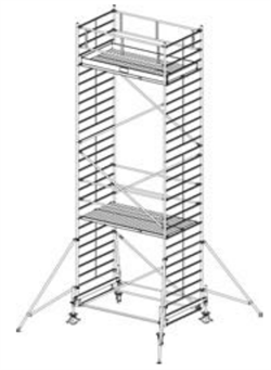 Алюминиевая вышка-тура Krause Stabilo 500 8,4м 745095 - фото 157250