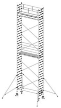 Алюминиевая вышка-тура Krause Stabilo 1000 10,3м 738103 - фото 157274