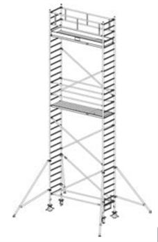 Алюминиевая вышка-тура Krause Stabilo 1000 9,3м 748096 - фото 157282