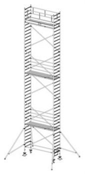 Алюминиевая вышка-тура Krause Stabilo 1000 12,3м 748126 - фото 157285