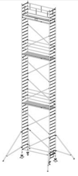 Алюминиевая вышка-тура Krause Stabilo 1000 13,3м 748133 - фото 157286