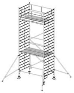 Алюминиевая вышка-тура Krause Stabilo 5000 7,3м 759078 - фото 157322