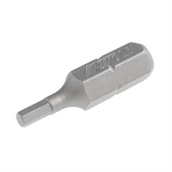 Шестигранная бита HEX H2.5х25мм 1/4" S2 JTC-11525025 - фото 166456