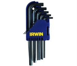 Набор длинных шестигранных L-образных ключей Irwin 1,5-10,0 мм, 10 шт T10756 - фото 172077