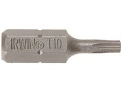 Бита-звездочка Irwin 1/4” T10х25, 10шт 10504351 - фото 172186