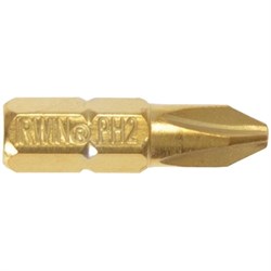 Крестовая бита Irwin TIN 1/4" PH2x25, 2шт 10504392 - фото 172226