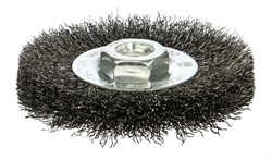 Дисковая цилиндрическая щетка со жгутовой стальной проволокой Мастер №81 ПрофОснастка 20108007 - фото 257611