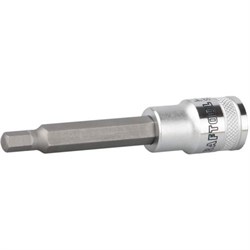 Удлиненная торцевая бита-головка Kraftool Industrie Qualitat 1/2" H3x100 мм 27909-03 - фото 263575