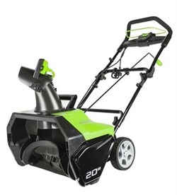 Снегоуборщик электрический 51 см GREENWORKS 1800W GES13 - фото 265179