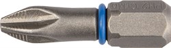 Торсионные крестовые биты Зубр Эксперт C1/4, PH2x25мм, 2шт 26011-2-25-2 - фото 265585