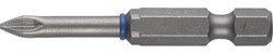 Торсионные крестовые биты Зубр Эксперт E1/4, PZ1x50мм, 2шт 26013-1-50-2 - фото 265595