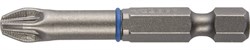 Торсионные крестовые биты Зубр Эксперт E1/4, PZ3x50мм, 2шт 26013-3-50-2 - фото 265598