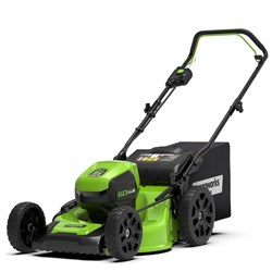 Газонокосилка самоходная бесщеточная аккумуляторная GD-60 60V GREENWORKS GD60LM46SPK4 c АКБ 4АЧ и ЗУ - фото 268041