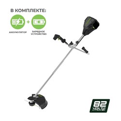 Триммер аккумуляторный 82V GREENWORKS GD82BCBK25 c АКБ 2.5АЧ и ЗУ - фото 268774