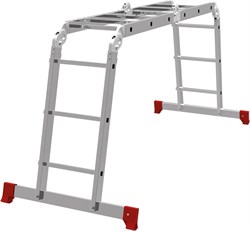 Алюминиевая лестница трансформер Новая Высота NV 132 4х4 1320404Y - фото 273695