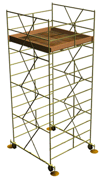 Стальная вышка-тура УЛТ-200 11,4м - фото 297273