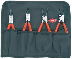 Набор щипцов для стопорных колец 4 предмета KNIPEX KN-001956 - фото 30547