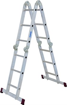 Алюминиевая лестница трансформер Krause Corda 4х3 085009 - фото 316362