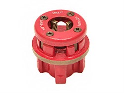 Резьбонарезная головка VOLL BSPT SS 1/2" для ручного клуппа - фото 316584