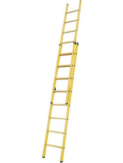 Выдвижная диэлектрическая лестница Krause 2х8 819901 - фото 320589