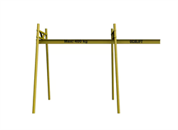 Мини-кран на крышу OCALIFT HT400 с выдвижной стрелой - фото 321544