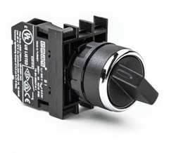Переключатель EMAS с фиксацией и углом поворота 45° B100T20 - фото 322955