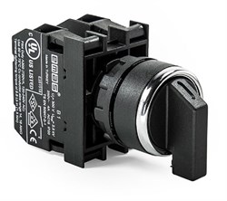 Переключатель EMAS 2-0-1 с фиксацией, 1НО+1НЗ B102S30 - фото 323160