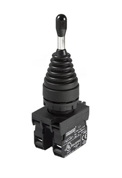 Кнопка-джойстик EMAS 2-х позиционный, без фиксации 1НО+1НЗ CP102DJ21 - фото 323798