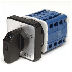 Трехфазный переключатель EMAS "звезда-треугольник" O-Y-U 16А PSA016MS335S - фото 327754