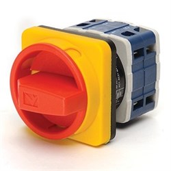 Двухпозиционный трехфазный переключатель EMAS аварийного типа (0-1), 25А PSA025AK341E - фото 327795