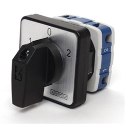 Однофазный реверсивный переключатель полюсов EMAS (1-0-2) 50А PSA050KD134S - фото 327854