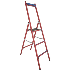 Диэлектрическая стремянка с симметричной опорой Диэлектрик ССД-1,0 3 ступени - фото 338997