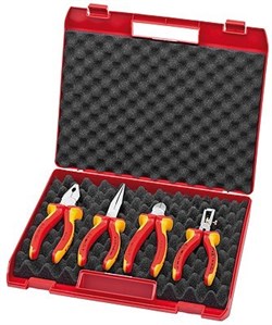 Чемодан с электроизолированными инструментами 4 предмета KNIPEX KN-002015 - фото 34724